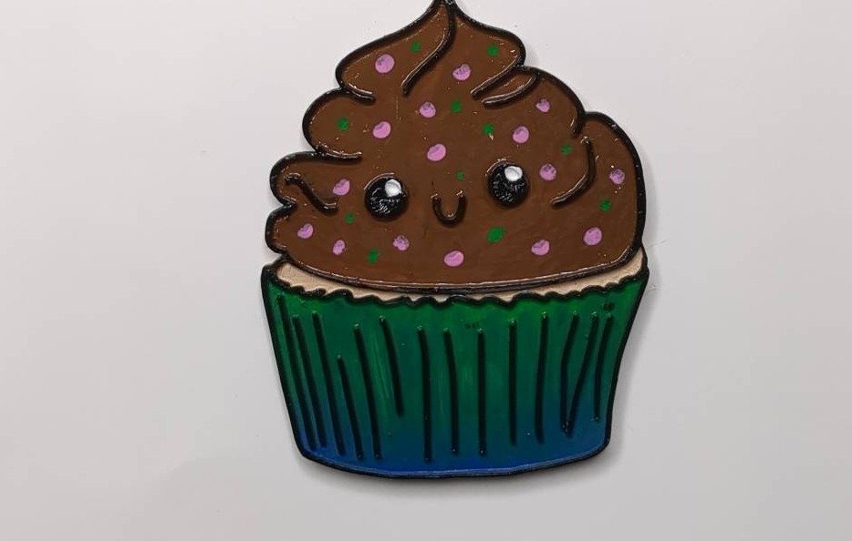 Cupcake Magnet